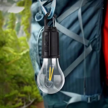 ŻARÓWKA KEMPINGOWA TURYSTYCZNA SOLARNA LED USB C